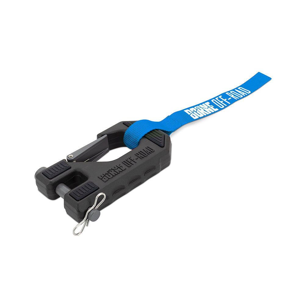 Mishimoto Winch Hook 3/8" Rope - Hand Strap