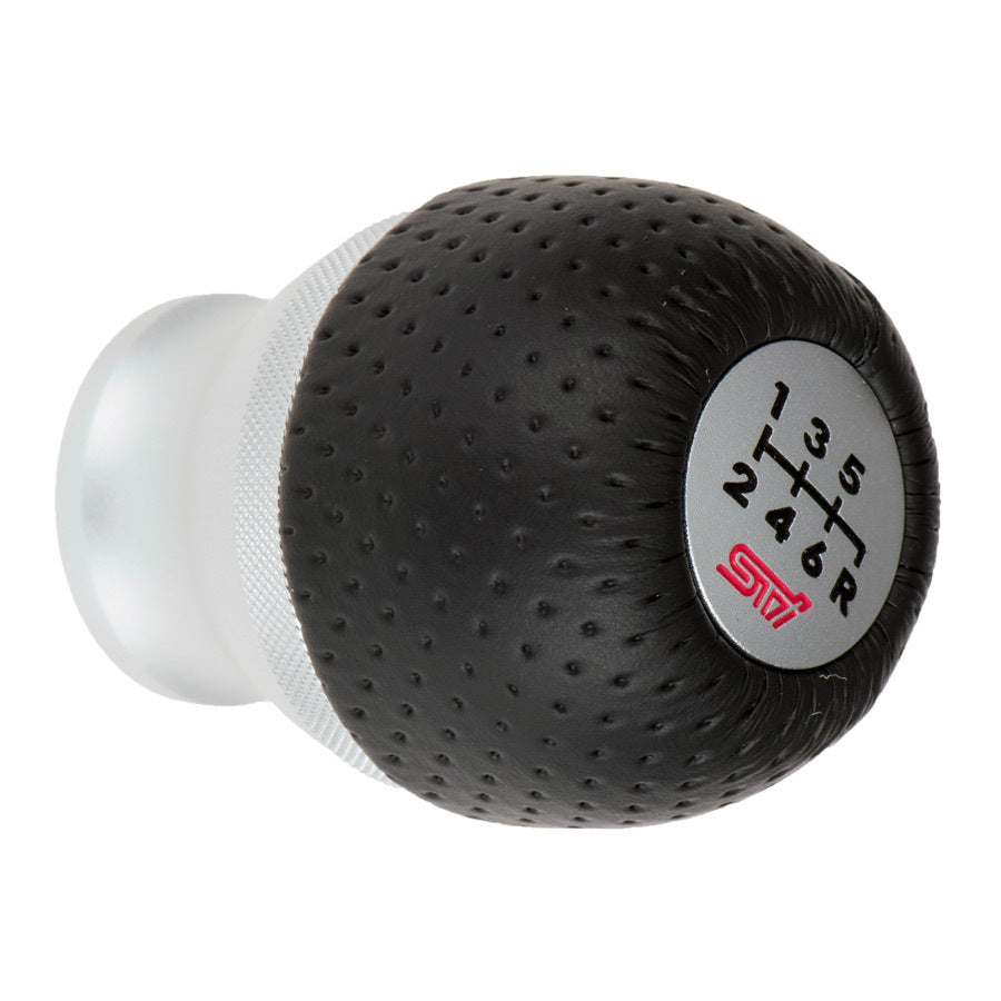 STI Genuine Leather/Aluminum Shift Knob