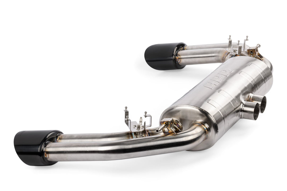 APR Cat Back Exhaust System w/Black Tips