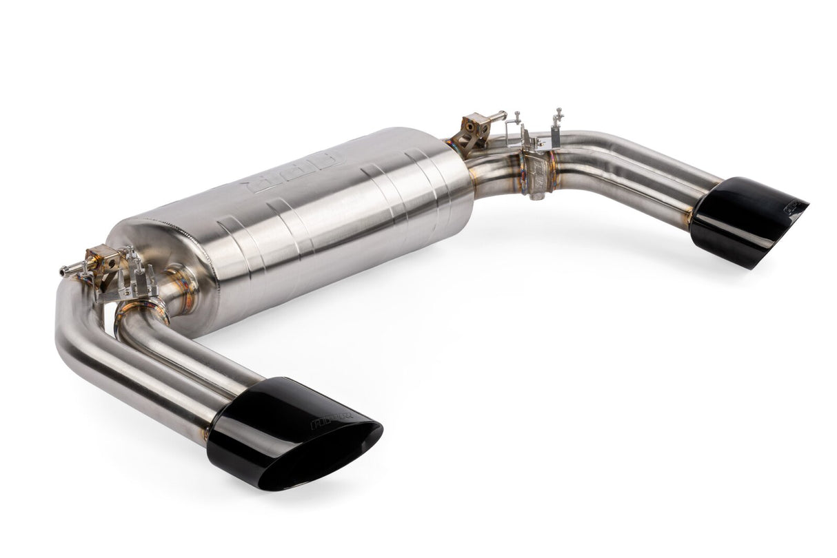 APR Cat Back Exhaust System w/Black Tips