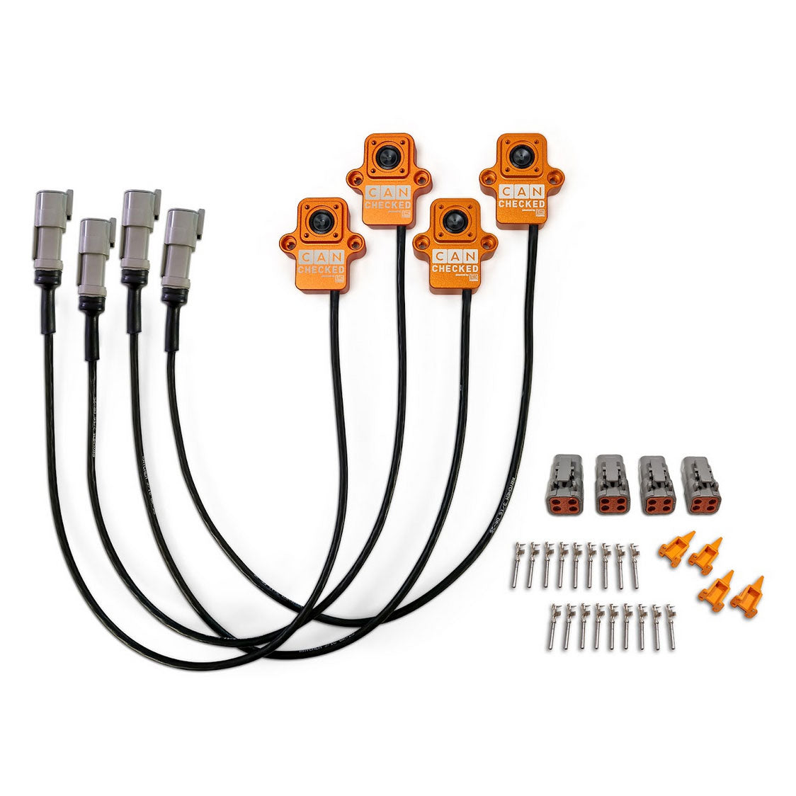 CANchecked TMC01 Cabled CAN Bus Tire Temp Sensor Kit