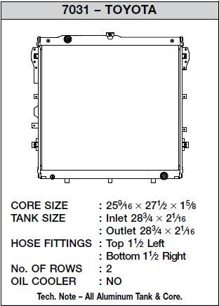 CSF Racing Aluminium Radiator