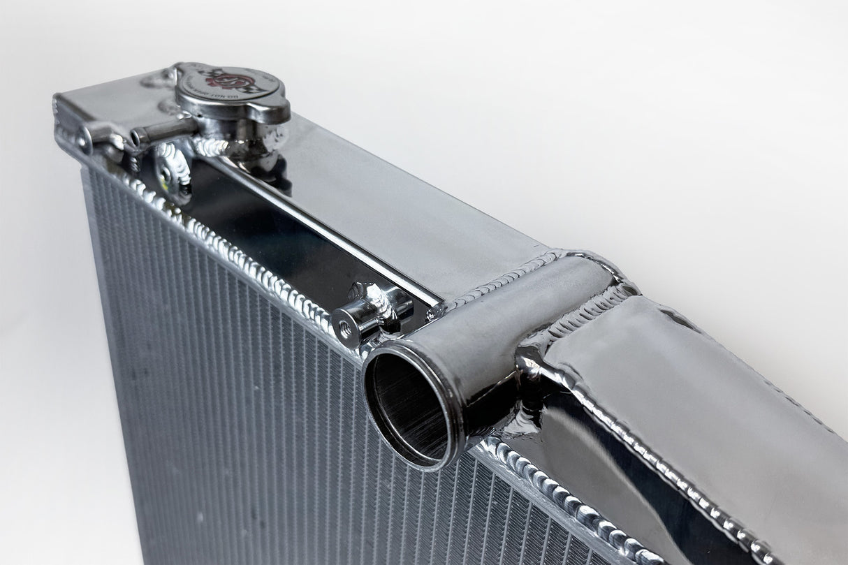 CSF Racing 2-Row 42mm Race Spec Aluminium Radiator Raw Finish