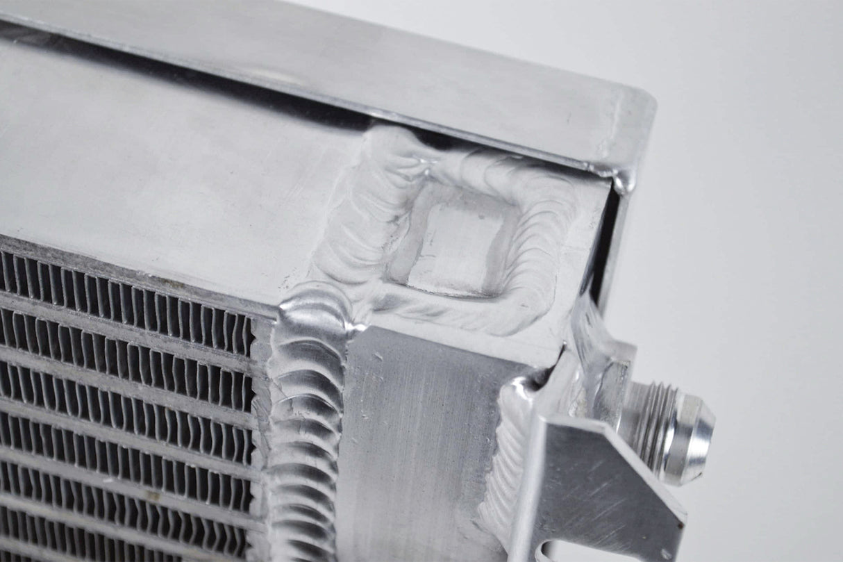 CSF Racing HD Bar & Plate Oil Cooler w/ 9" Spal Fan