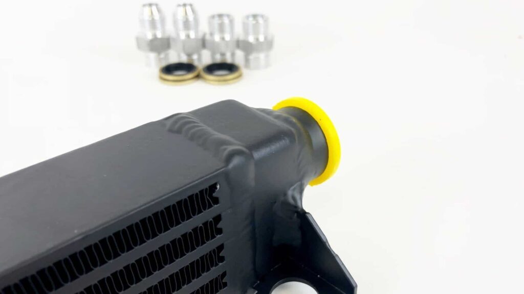 CSF Racing High Performance Oil Cooler w/ Adjustable Fittings