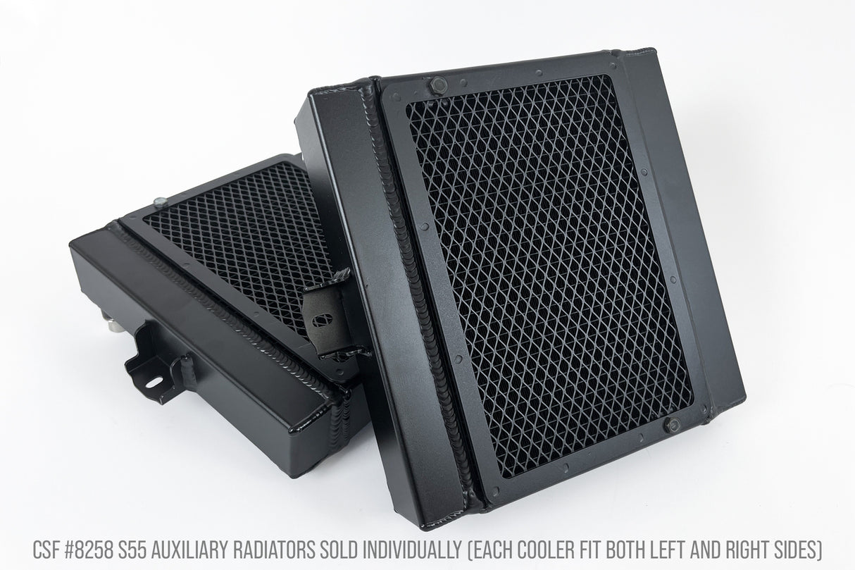 CSF Racing Auxiliary Radiator w/ Rock Guard