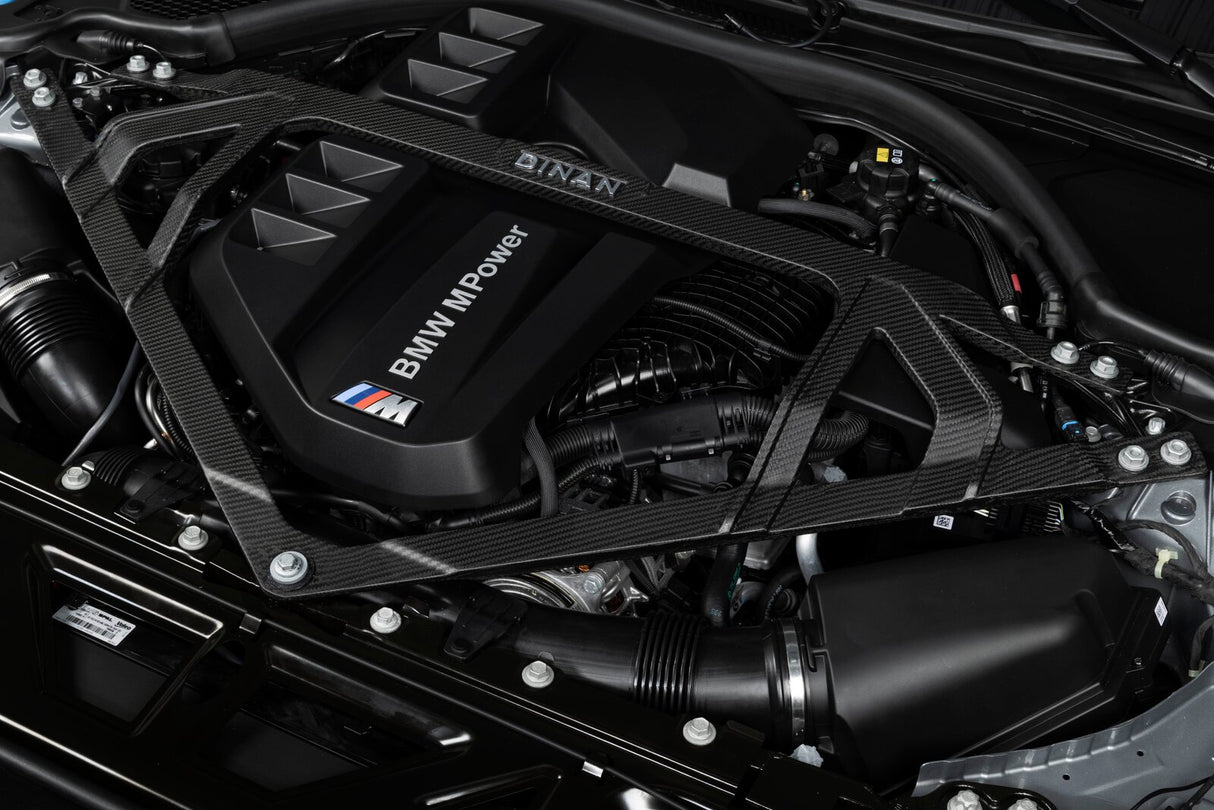 Dinan Matte Carbon Fibre Front Strut Tower Brace
