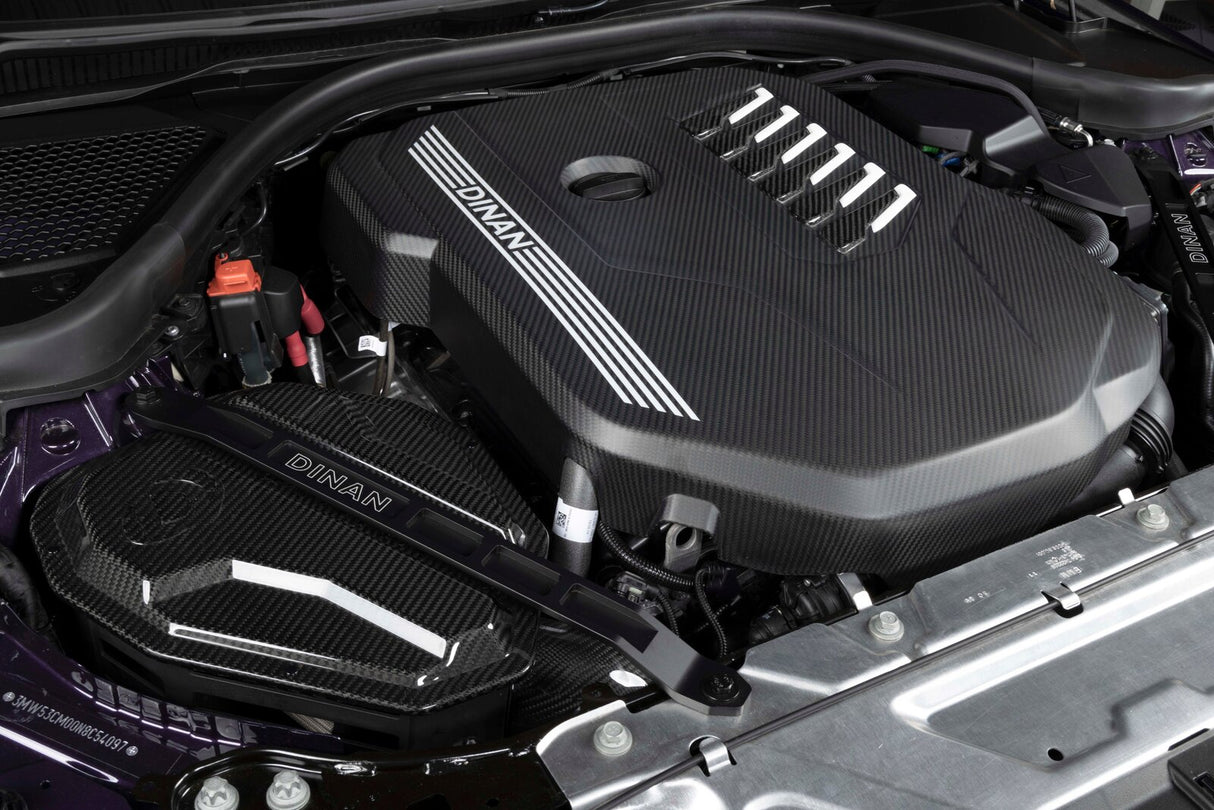 Dinan Matte Carbon Fiber Engine Cover