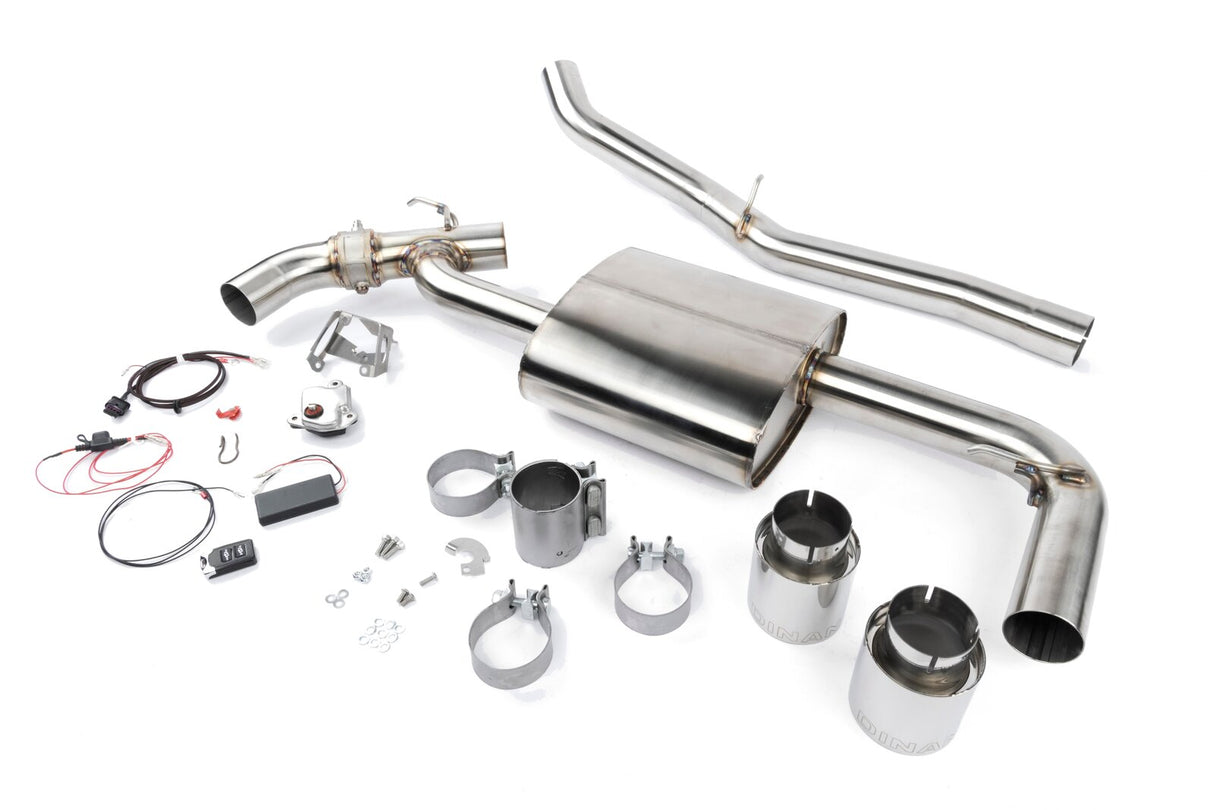 Dinan Valved Axle Back Exhaust D660-0084 | Pro Speed Racing