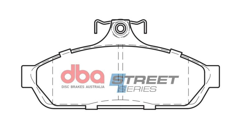DBA SS Street Series OE Replacement Brake Pads - Chrysler/Holden/Mitsubishi Various Models 1978-97 (Front)