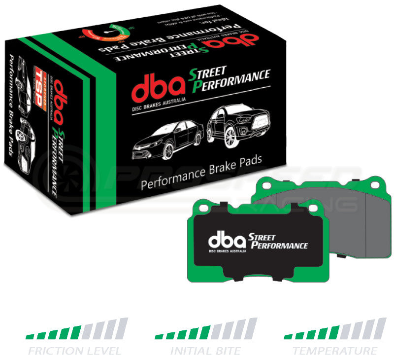 DBA XP Rear Brake Pads w/ Brembo XP650 | Evo 03-06 / WRX STI 04-09 / 350Z / G35 (DB1521XP) main image 1