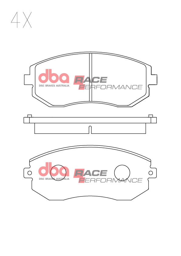 DBA RP Race Performance Brake Pads