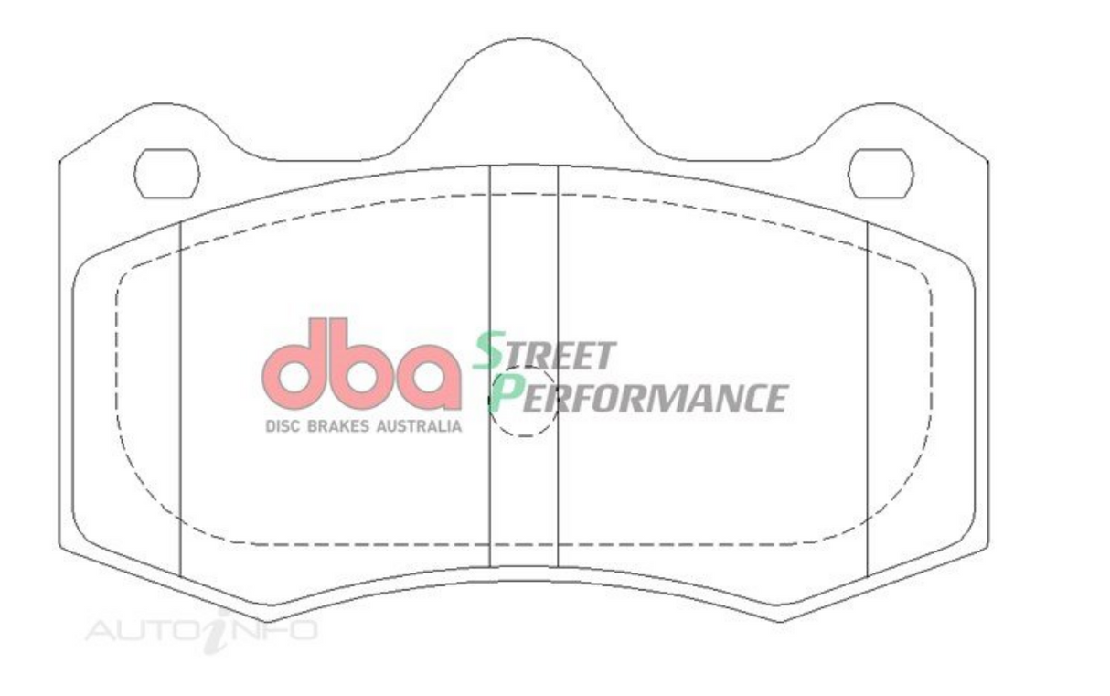 DBA SP Street Performance Front/Rear Brake Pads