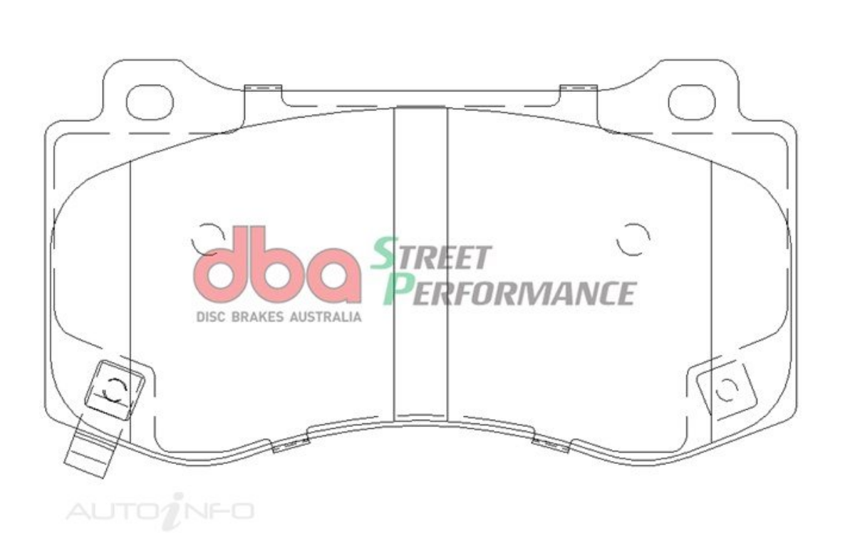 DBA SS Street Series OE Replacement Front Brake Pads