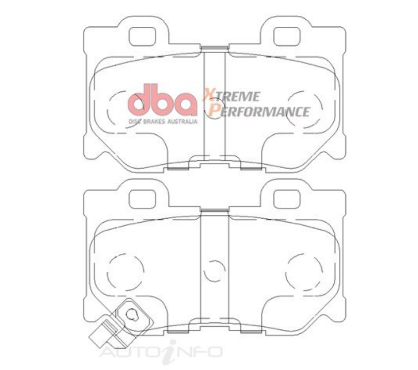 DBA SS Street Series OE Replacement Rear Brake Pads