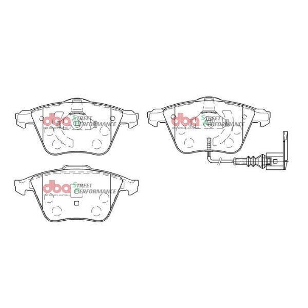DBA SS Street Series OE Replacement Front Brake Pads
