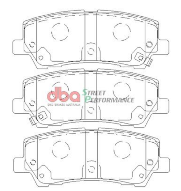 DBA XP Xtreme Performance Rear Brake Pads