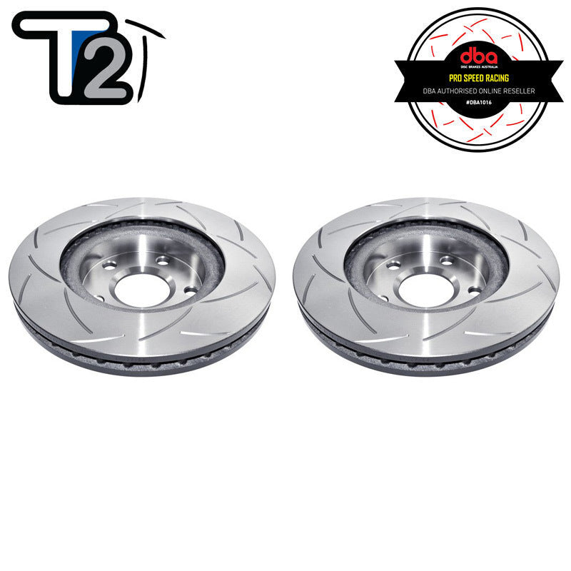DBA T2 Slotted Rotors PAIR