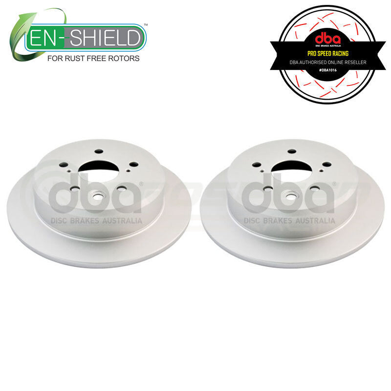 DBA Street Series En-Shield Rear Rotors PAIR - Lexus IS250 GSE20/IS300h AVE30 DBA2727E | Pro Speed