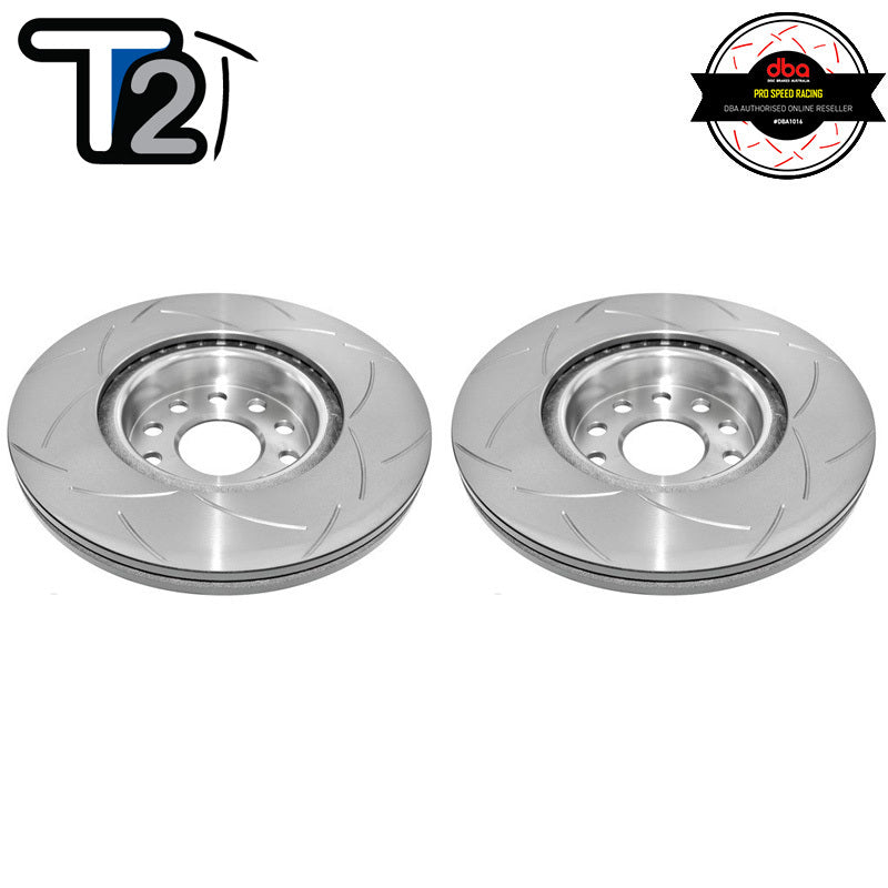 DBA T2 Street Slotted Rotors PAIR