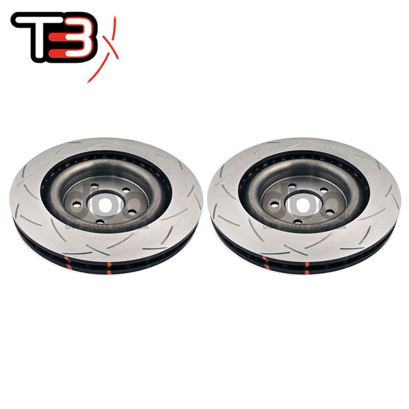 DBA T3 4000 Slotted Rotors PAIR