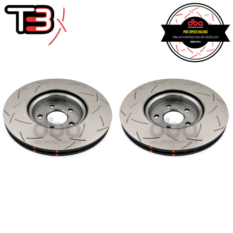DBA T3 4000 Slotted Rotors PAIR