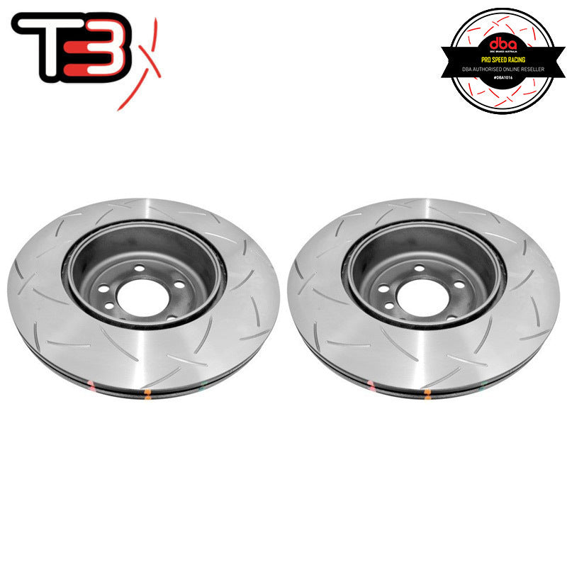 DBA T3 4000 Slotted Rotors PAIR