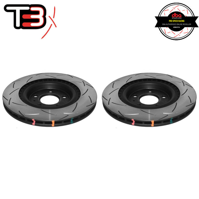 DBA T3 4000 Slotted Rotors PAIR