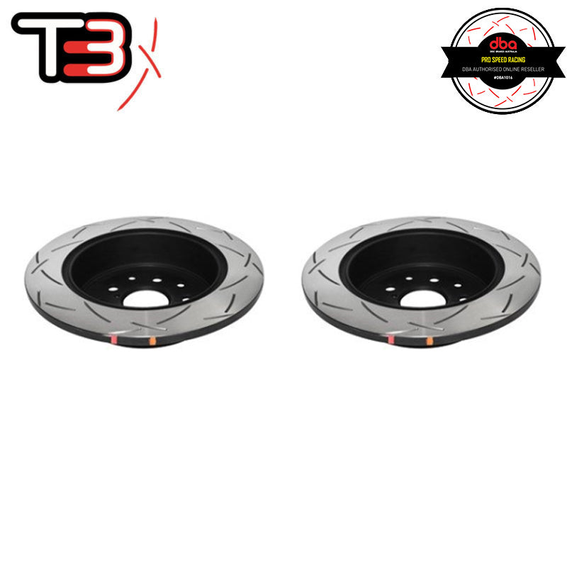 DBA T3 4000 Slotted Rotors PAIR
