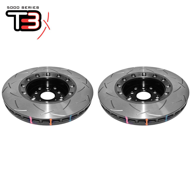 DBA T3 5000 2-Piece Slotted Rotors PAIR