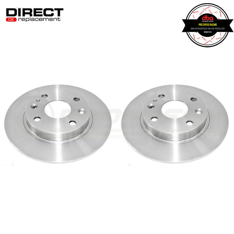 DBA OEM Replacement Rear Rotors PAIR - Mazda MX-5 NA 89-93 (1.6L) DBA531 | Pro Speed Racing