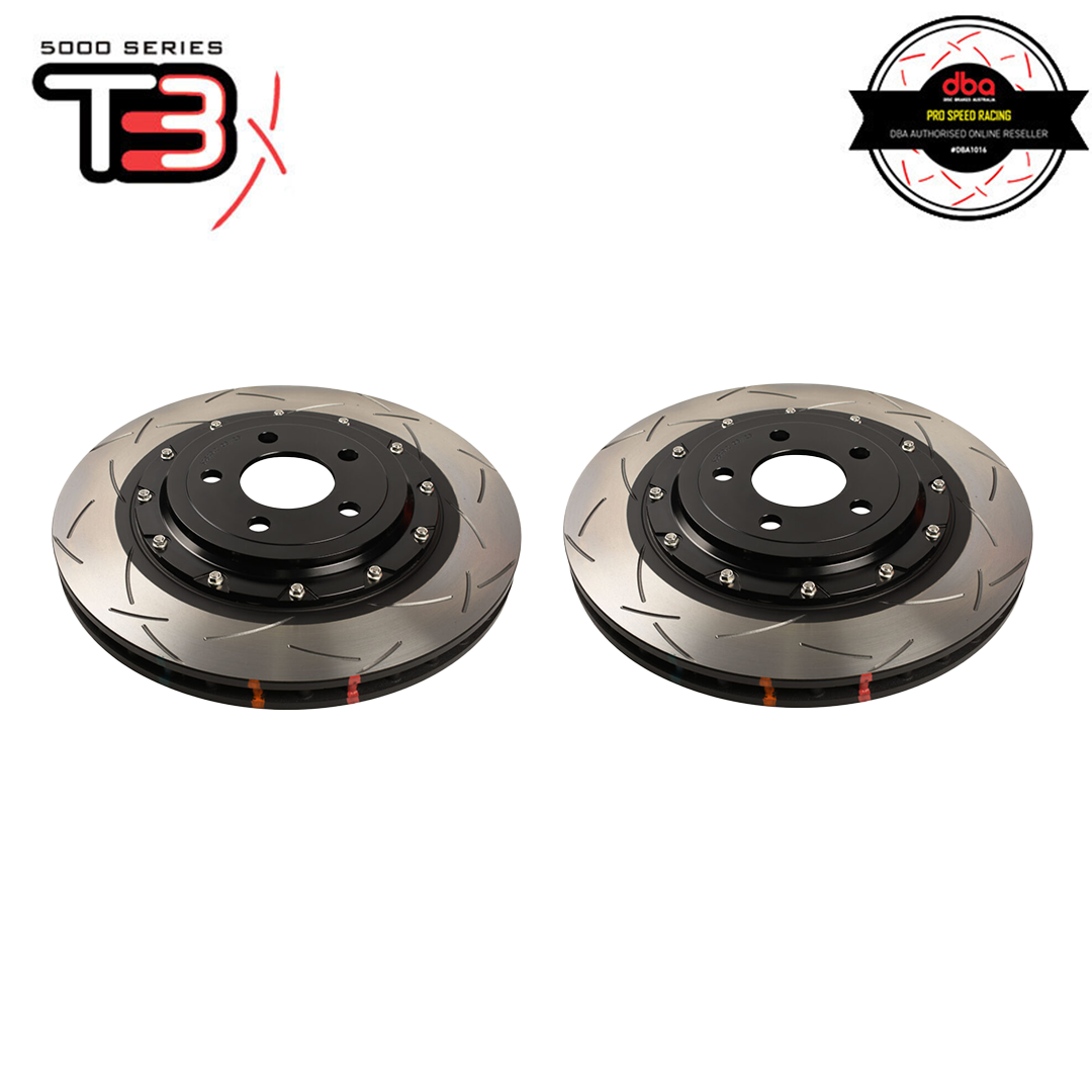 DBA 5000 T3 2-Piece Slotted Rotors PAIR