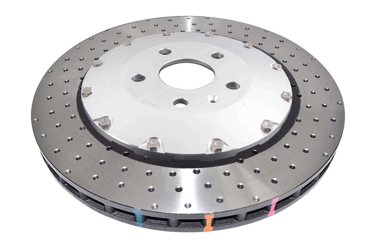 DBA XD 5000 Silver Series 2-Piece Slotted Front Rotor PAIR