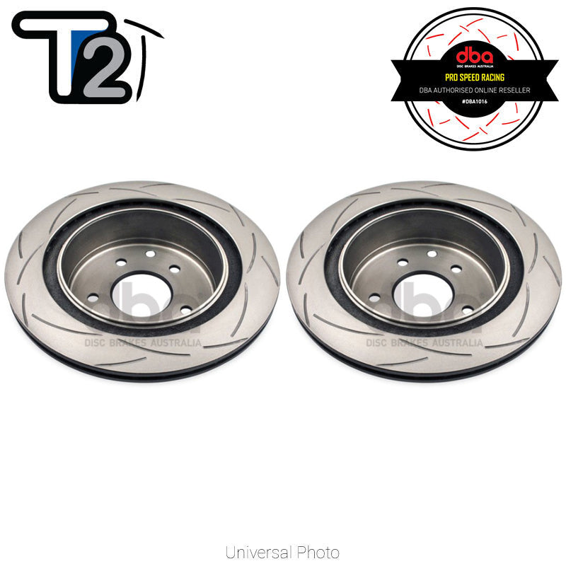 DBA T2 Slotted Rotors PAIR