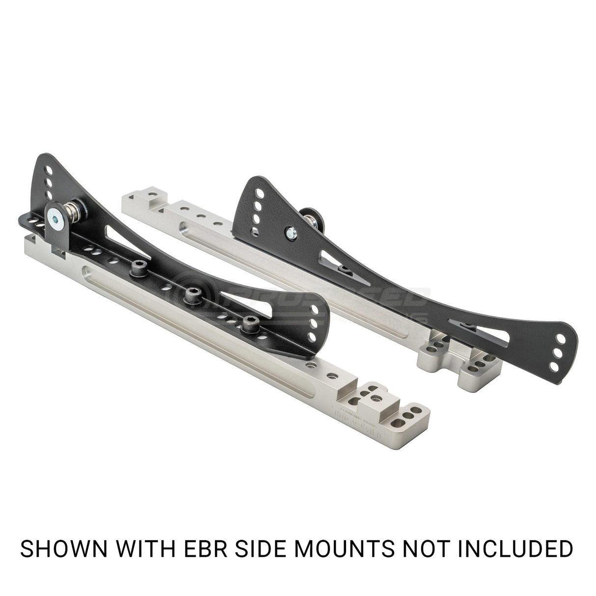 Tillett ERAIL Billet Aluminium Fixed Seat Rail Set - Suits EBR/REBB5 Side Mounts