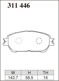 Dixcel ES Type Brake Pads