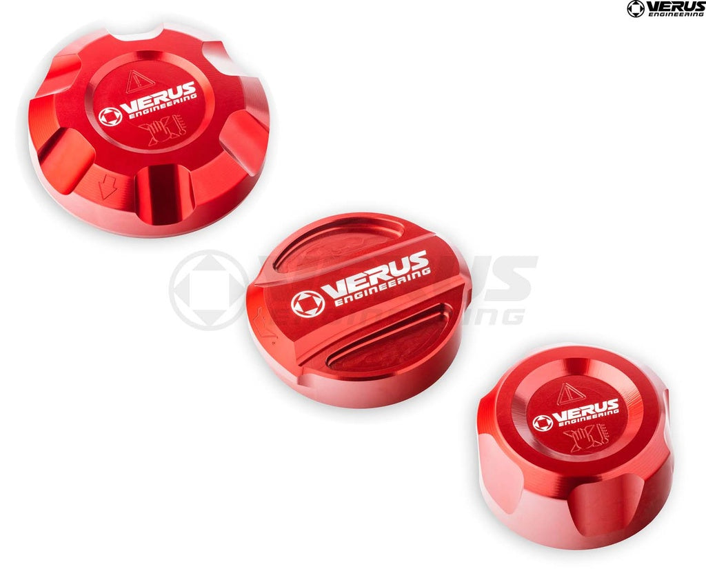 Verus Engineering Engine Bay Fluid Cap Kit