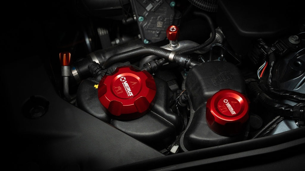 Verus Engineering Engine Bay Fluid Cap Kit