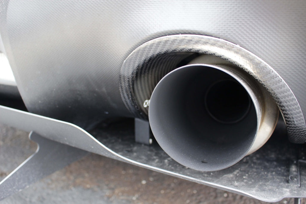 Verus Engineering Carbon Exhaust Cutout Cover RHS