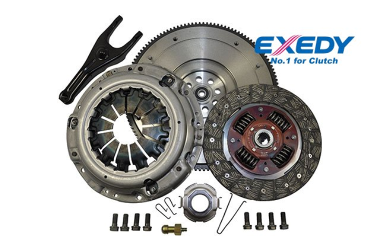 Exedy OEM Replacement Organic Clutch Kit w/ Single Mass Flywheel