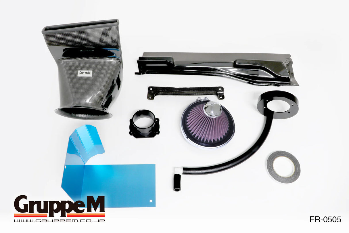 GruppeM Carbon Fibre Ram Air Intake System FR-0505 - Honda Civic Type R EP3 | Pro Speed Racing