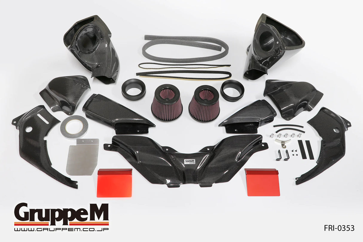 GruppeM Carbon Fibre Ram Air Intake System FRI-0353 - BMW M3 G80/G81/M4 G28 | Pro Speed Racing