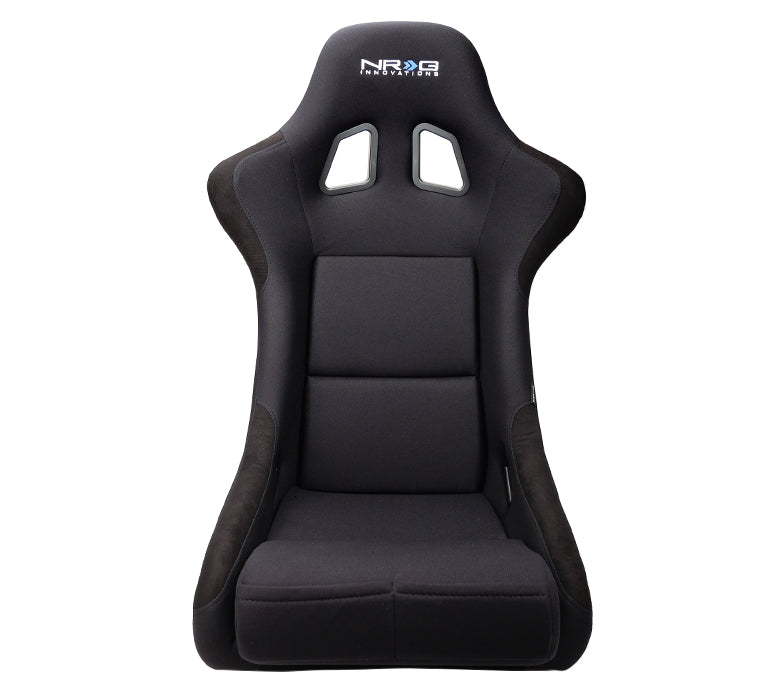 NRG FRP Race Bucket Seat Medium - Black Shell/Black Cloth