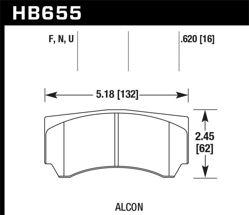 Hawk Performance HP+ Front/Rear Brake Pads