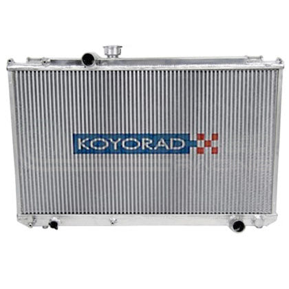 Koyorad N-Flo Dual Pass Aluminium Racing Radiator - Toyota Chaser JZX100 HH010860N | Pro Speed Racin