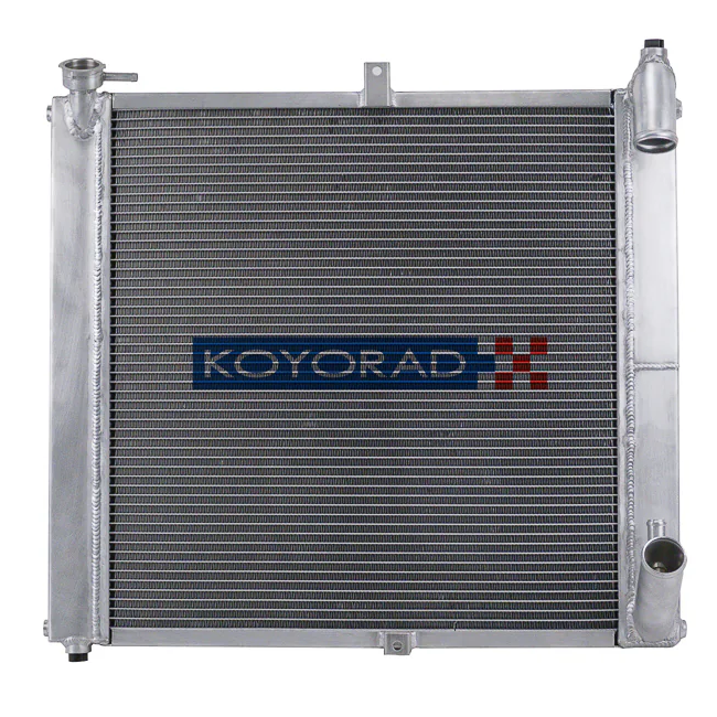 Koyorad N-Flo Dual Pass Aluminium Racing Radiator - Mazda RX-7 FC 89-92 HH060643N | Pro Speed Racing