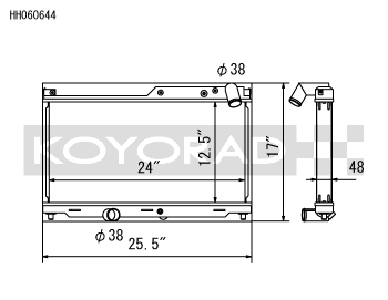 Koyorad Aluminium Racing Radiator