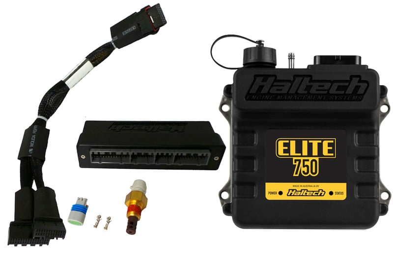 Haltech Elite 750 + Plug'n'Play Adaptor Harness Kit Toyota LandCruiser 80 Series HT-150647