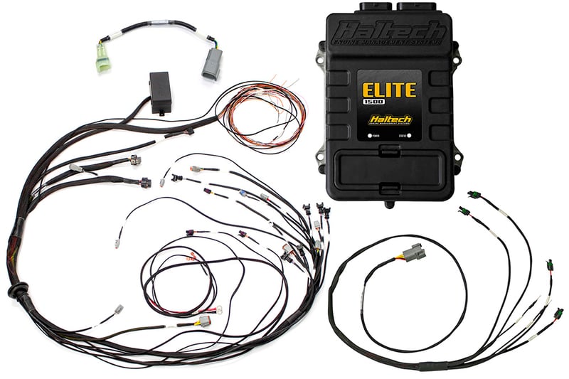 Haltech Elite 1500 + CAS w/ IGN-1A Ignition Terminated Harness Kit Mazda 13B Series 4-5 HT-150978