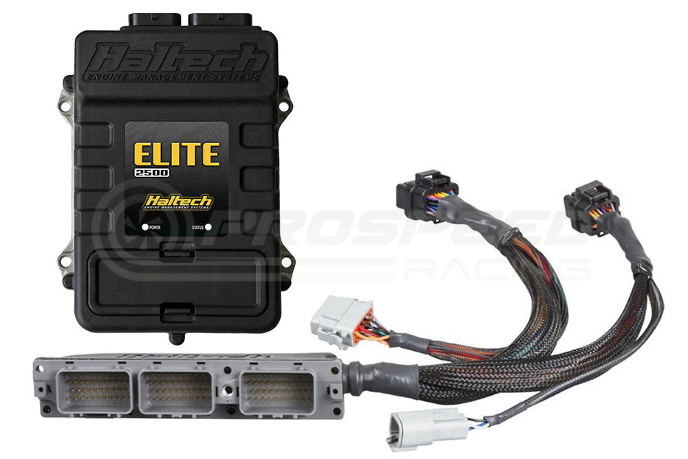 Haltech Elite 2500 Plug 'N' Play ECU + Adaptor Harness Kit - Toyota Supra JZA80 (2JZ-GTE Non-VVTi Ma